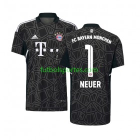 Camiseta Bayern de Múnich Manuel Neuer 1 Portero Segunda Equipación 2022/2023